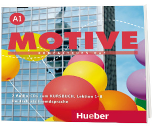 Motive A1. Audio CDs zum Kursbuch Lektion 1-8 Kompaktkurs DaF