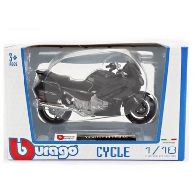 Motocicleta Bburago Yamaha Fjr 1300 as gri metalic