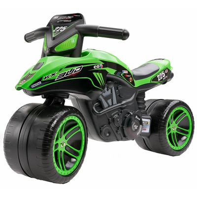Motoreta verde Kawasaki
