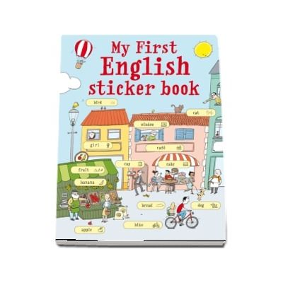 My first English sticker book