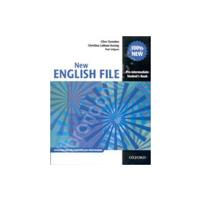 New English File Pre-Intermediate Students Book