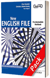 New English File: Pre-intermediate: Workbook with MultiROM Pack : Six-level general English course for adults