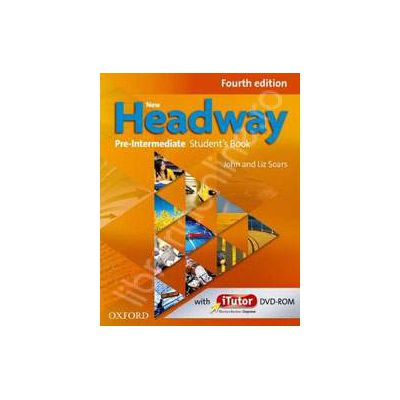 New Headway Pre-Intermediate Fourth Edition Students Book and iTutor Pack