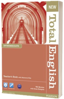 New Total English Intermediate Level Teachers Book and CD Pack