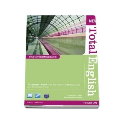 New Total English Pre-Intermediate Students Book with Active Book and MyLab Pack