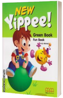 New Yippee! Blue Book Students Book with Stickers