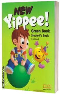 New Yippee! Green Book Students Book with Stickers