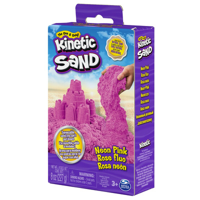 Nisip kinetic modelabil roz, set creativ Rezera