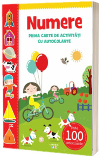 Numere. Prima carte de activitati cu autocolante
