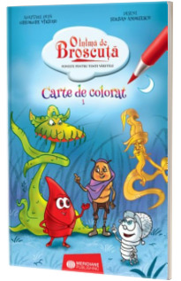 O inima de Broscuta. Carte de colorat 1