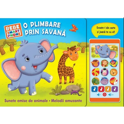 O plimbare prin savana. Colectia bebe smartphone