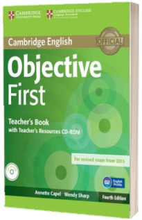 Objective: Objective First Teachers Book with Teachers Resources CD-ROM