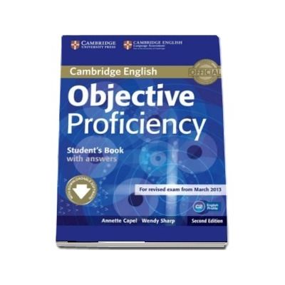 Objective: Objective Proficiency Students Book with Answers with Downloadable Software