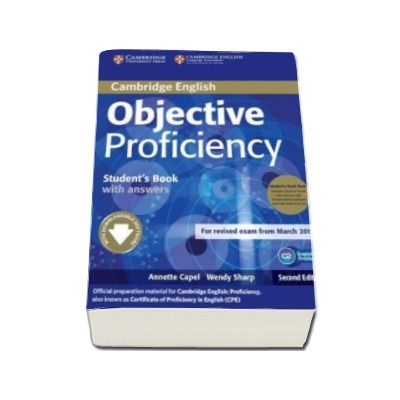 Objective Proficiency 2nd Edition Students Book Pack (Student's Book with answers with Downloadable Software and Class Audio CDs (2) - Pachetul elevului pentru clasa a XII-a