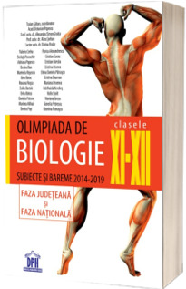 Olimpiada de Biologie - Clasele XI-XII - Subiecte si bareme 2014-2019 - Faza judeteana si faza nationala