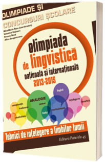 Olimpiada de lingvistica nationala si internationala 2013-2015