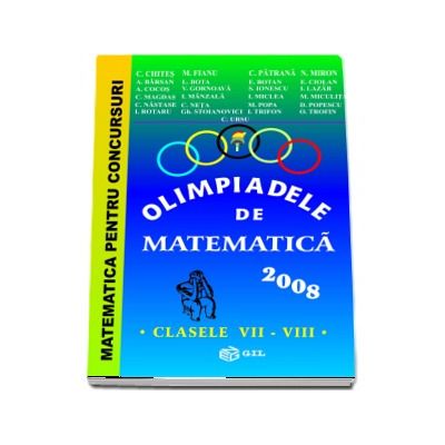Olimpiade de matematica cls. VII-VIII 2008