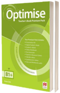 Optimise B1 plus. Teachers Book Premium Pack