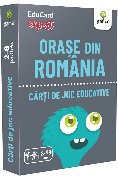 Orase din Romania (Carti de joc educative)