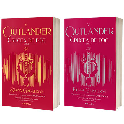 Serie de autor Diana Gabaldon. Crucea de foc 2 vol (Seria Outlander, partea a V-a, ed. 2021)