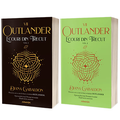 Serie de autor Diana Gabaldon. Ecouri din trecut 2 volume (Seria Outlander, partea a VII-a, ed. 2021)