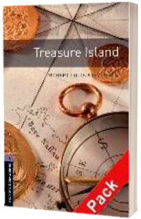 Oxford Bookworms Library Level 4. Treasure Island audio CD pack