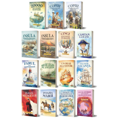 Pachet 15 volume - Jules Verne