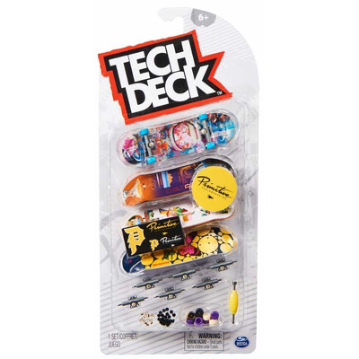 Pachet 4 piese Tech Deck fingerboard Primitive