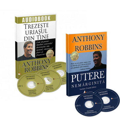 Pachet audiobookuri Tony Robbins