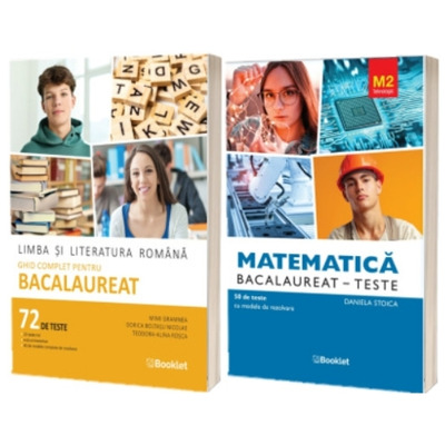Pachet Bacalaureat 2026: Romana si Matematica M2 (Profil Tehnologic)