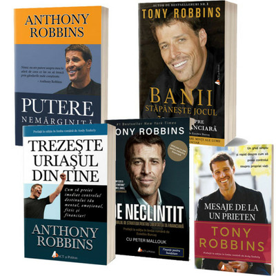 Pachet carti Tony Robbins