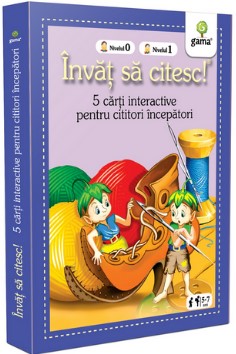 Pachet I  - Invat sa citesc! 5 carti interactive pentru cititori incepatori