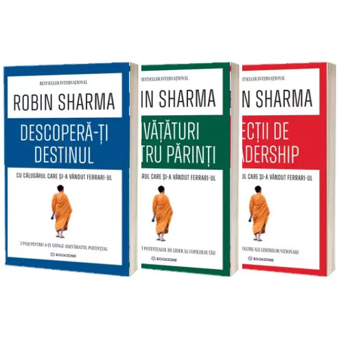 Pachet Intelepciunea Calugarului care si-a vandut Ferrari-ul