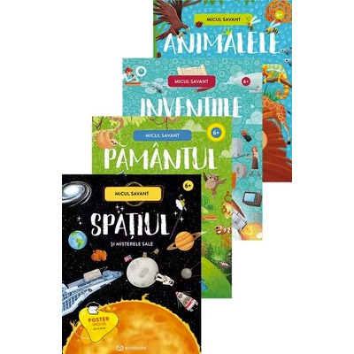 Pachet Micul Savant 4 Carti