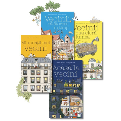 Pachet Minunatii mei vecini - 4 volume