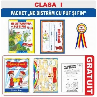 Pachet - Ne distram cu Puf si Fin - clasa I