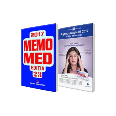 Pachetul Farmacistului. Agenda Medicala 2017 si MemoMed 2017