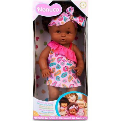 Papusa bebelus Nenuco of the world, afro american