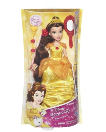 Papusa Belle accesorii de par -  Disney Princess