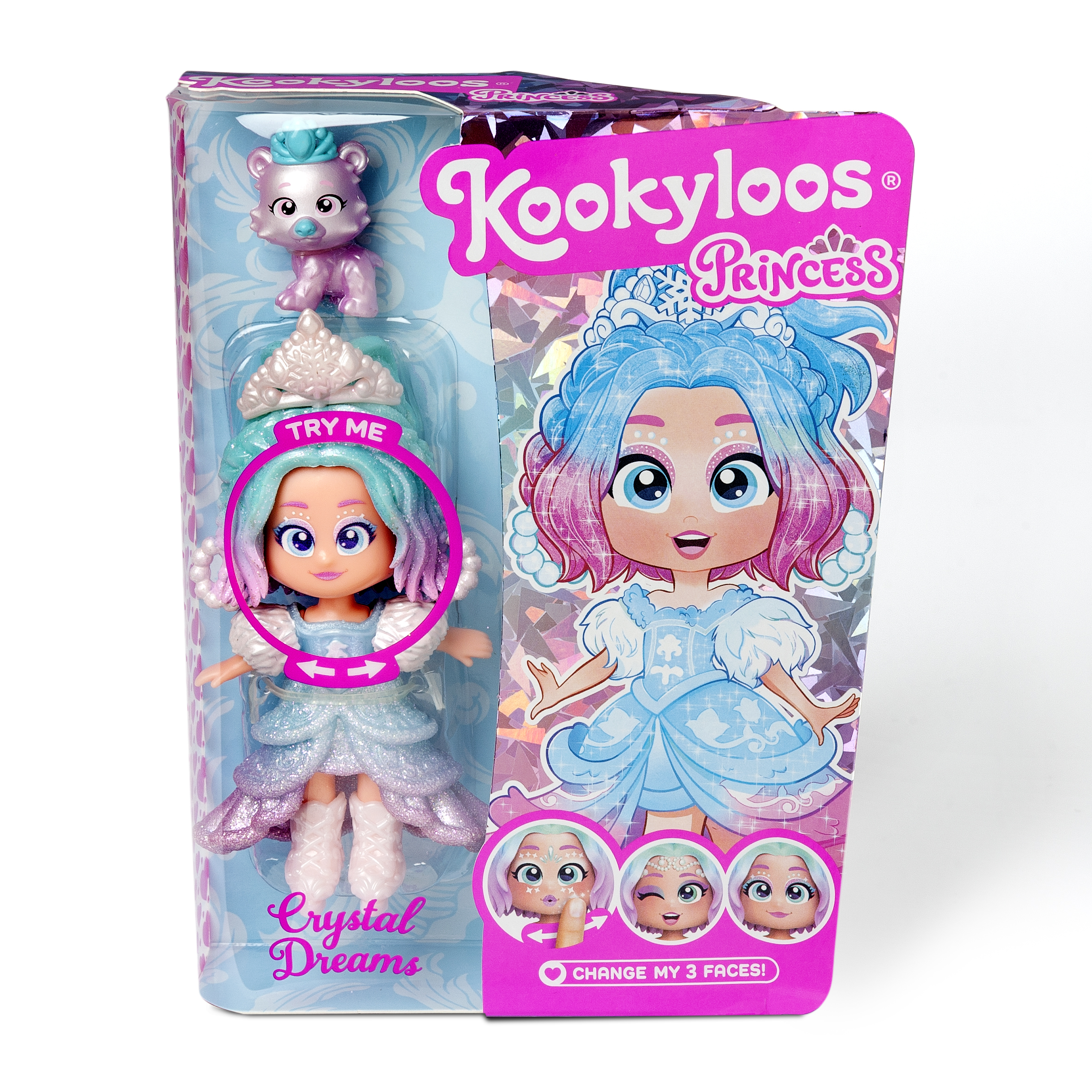 Papusa KOOKYLOOS PRINCESS - Crystal Dreams