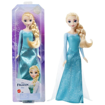 Papusa Mattel Elsa in rochie turcoaz