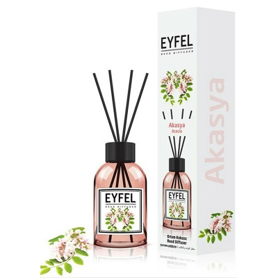 Parfum - odorizant de camera cu betisoare din ratan, Eyfel, Aroma Salcam, 120 ml