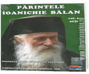 Parintele Ioanichie Balan. Inmormantarea Parintelui Ioanichie. Vol.6 (2 CD format DivX Video)