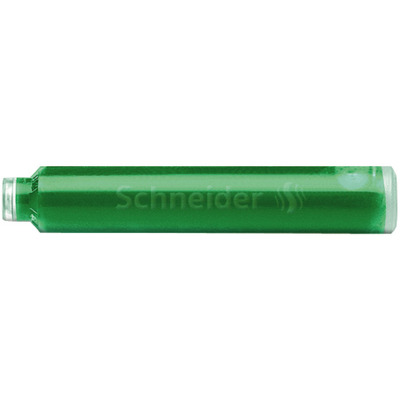 Patroane cerneala Schneider,   6buc/set - verde