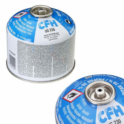 Patron pentru bec Bunsen cu robinet de reglare 230 g