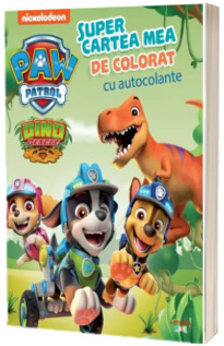 Patrula Catelusilor. Supercartea mea de colorat, cu autocolante