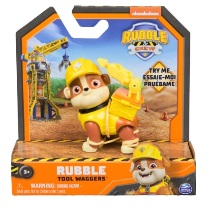 Paw Patrol Rubble si echipa figurina Rubble