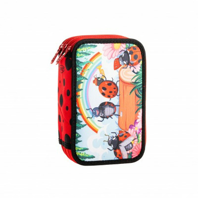 Penar cu 3 fermoare neechipat Ladybug
