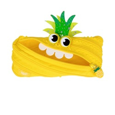 Penar cu fermoar,  Creature Monster Penny - ananas galben
