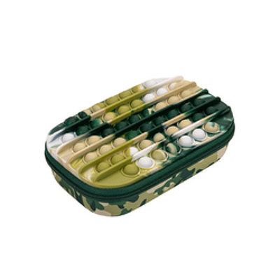 Penar cu fermoar ZIPIT ZIP & POP Storage Box - Green Camo